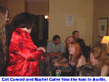 Cat Conrand and Rachel Caine at ArmadilloCon 26 (Austin) 2004