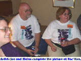 Joe and Elaine at Roc*Kon 2004 Room Party