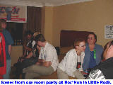 Lee and Lynn at Roc*Kon 2004 Room Party