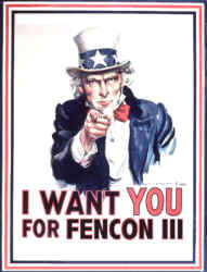 We want YOU for the FenCon III Staff!