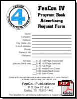 2007 Program Book Ad Request Form
