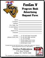 2008 Program Book Ad Request Form