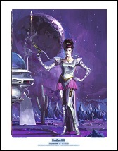 2011 FenCon cover print (limited edition of 50, signed by Vincent Di Fate)