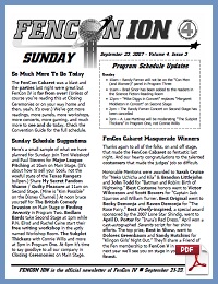 2007 FenCon ION newsletter #3