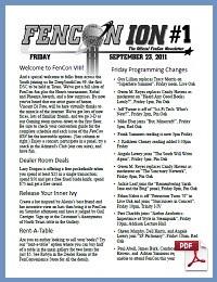 2011 FenCon ION newsletter #1