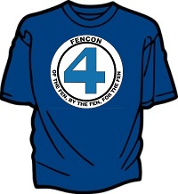 2007 FenCon IV Staff T-Shirt