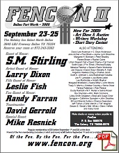 2005 FenCon convention flyer (available for download)