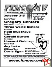 2008 FenCon convention flyer (available for download)